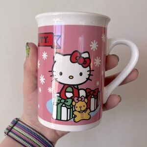 2013 Hello Kitty Holiday Christmas Nutcracker Mug Pink
